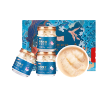 美人盏即食花胶礼盒75g*3(蜜桃*1瓶+燕麦*1瓶+白桃*1瓶)