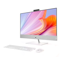 惠普(HP)27-ca221wcn一体机电脑 27英寸高性能娱乐 商务家用高效学习现代化办公台式一体机电脑(i7-13700T 16GB 1TBSSD 含键鼠 白)