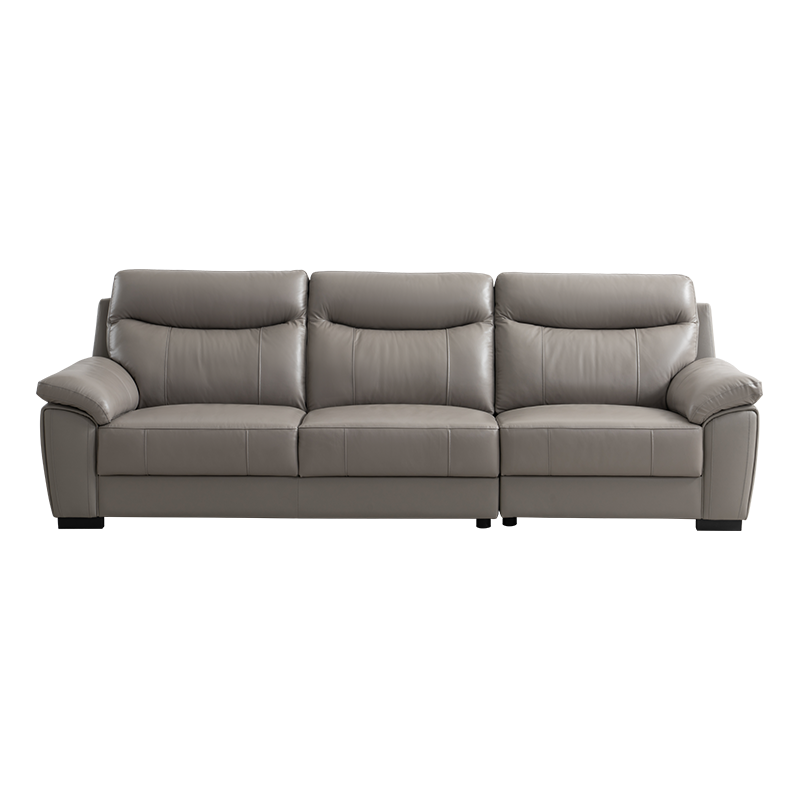 芝华仕现代简约真皮沙发大户型高端家用客厅直排沙发头层牛皮3101