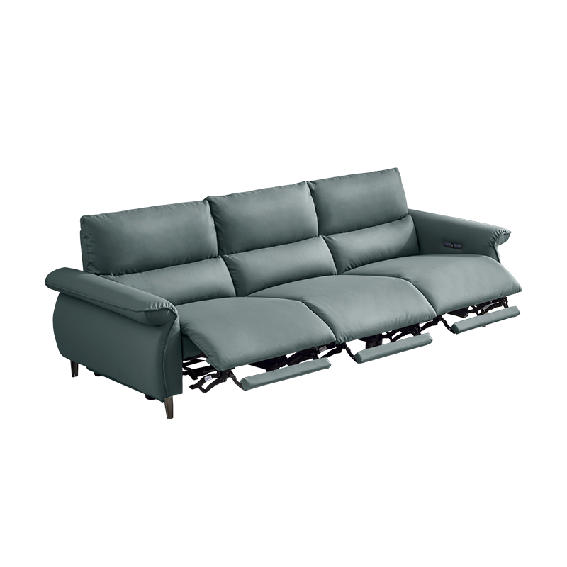 芝华仕头等舱意式轻奢风蛋白皮头靠可调节零靠墙功能沙发30236