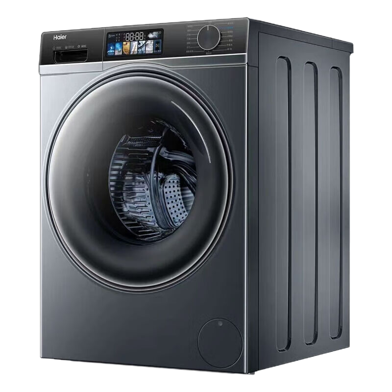 海尔(Haier)滚筒洗衣机 10公斤大容量家用全自动上排水 直驱精华洗 智能投放 1级能效 EG100MATE82S