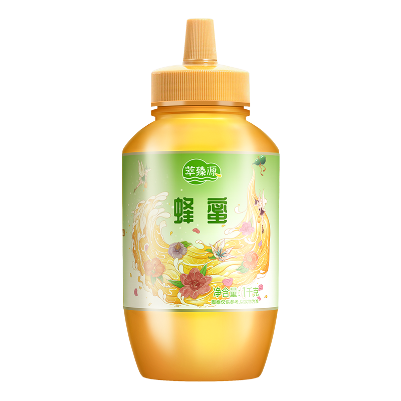 萃臻源蜂蜜百花成熟蜂蜜1000g