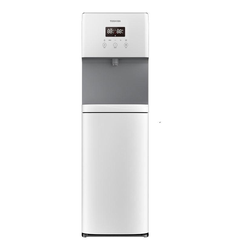 东芝(TOSHIBA) 饮水机家用办公 冷热双调 UV杀菌 压缩机制冷 水电分离加热 TSL-01