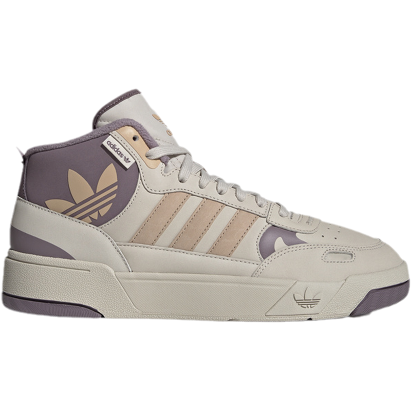 阿迪达斯三叶草POST UP男女鞋经典复古中帮篮球风运动板鞋IG9130