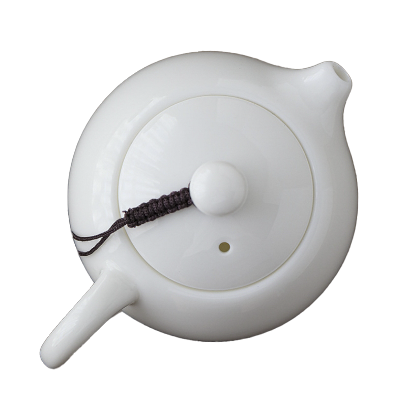 苏氏陶瓷羊脂玉茶具套装白瓷功夫茶具茶杯泡茶壶节日礼盒装