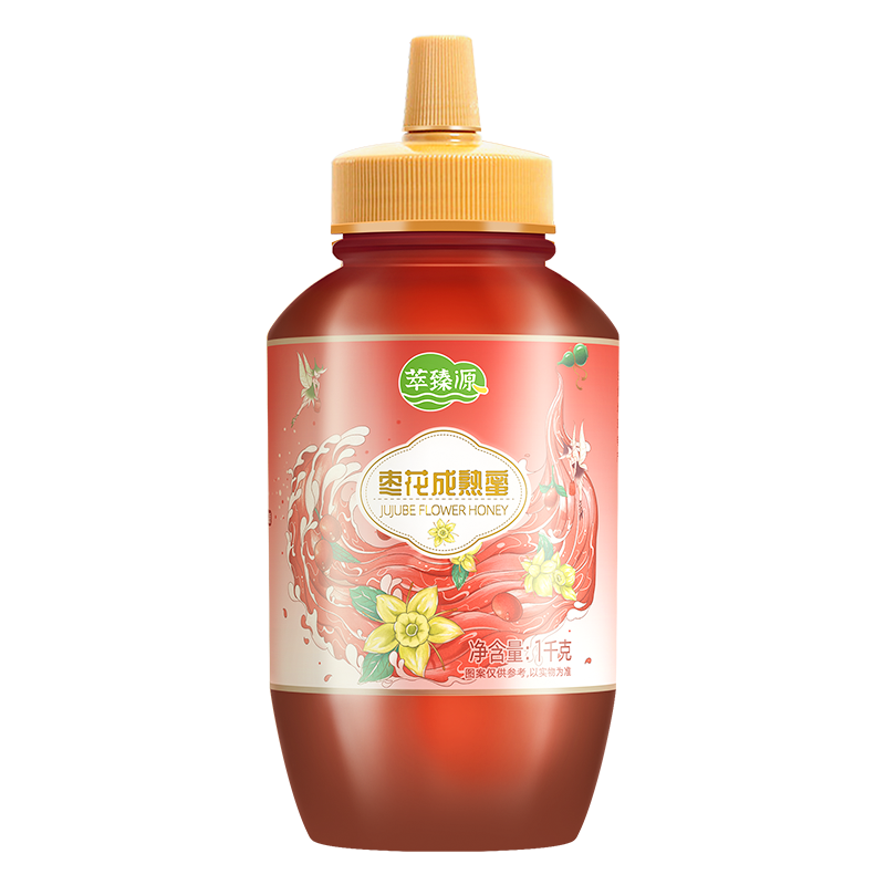 萃臻源蜂蜜枣花成熟蜜1000g