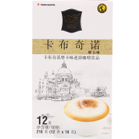 中原G7 速溶咖啡 卡布奇诺摩卡味216g 越南进口冲饮品泡沫咖啡
