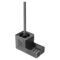 轻奢款马桶刷壁挂式置物架家用无死角厕所卫生间落地放置洁厕刷子