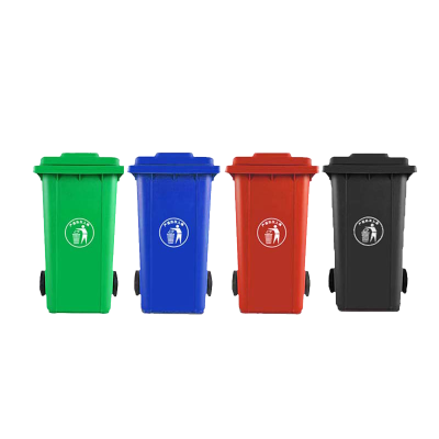 丁当匠户外垃圾桶120L掀盖挂车款120L颜色备注