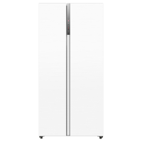 美的(Midea)60cm薄523升对开门双开门白色超薄可嵌入净味家用智能电冰箱变频一级能效MR-549WUKPZE