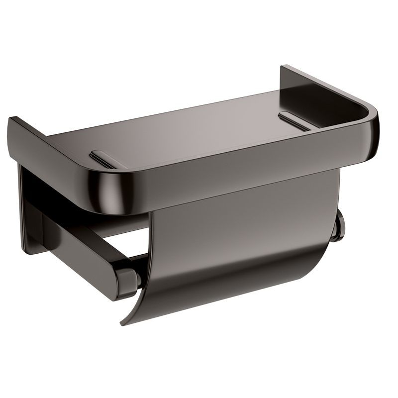 卫生间厕纸盒厕所放手机卷纸架纸巾手纸盒卫生纸置物免打孔壁挂式