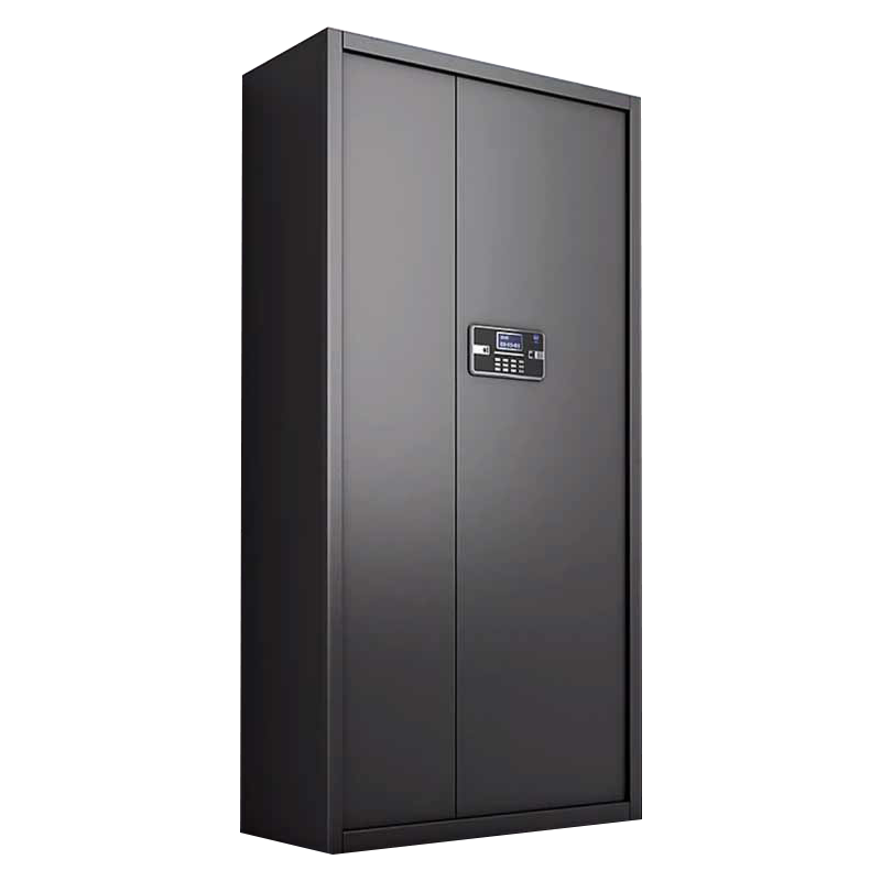 晋鑫辉 档案柜保密柜智能电子保密柜铁皮柜保险柜财务室档案柜储物柜文件柜资料柜 黑色双节900*420*1850mm