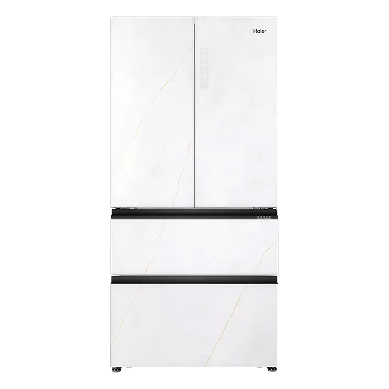 海尔(Haier)冰箱461L法式四开门家用 风冷无霜一级能效节能变频 全空间保鲜 BCD-461WGHFD14WYU1