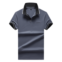 爺特(YETE)青年夏装翻领冰丝薄款t恤男士速干短袖商务休闲polo衫网眼