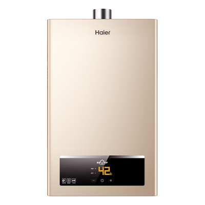 海尔(Haier)12升燃气热水器天然气 水气双调变频恒温 ECO节能 安防JSQ22-12UTS(12T)
