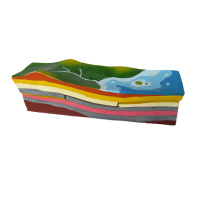 沉积作用演示装置