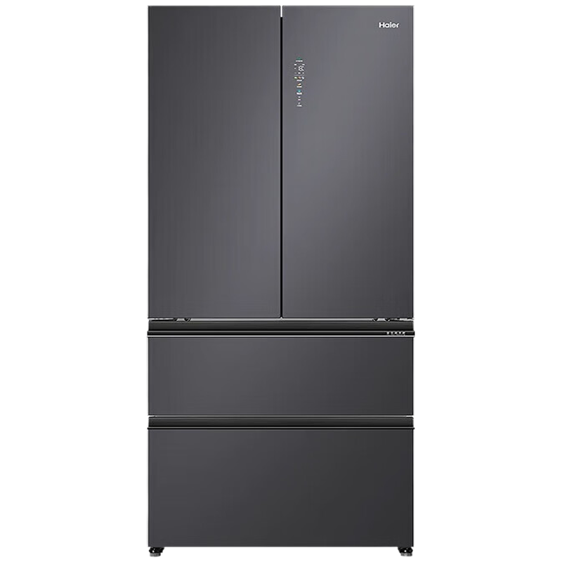 海尔(Haier)冰箱法式四开门502L容量零距离嵌入风冷变频干湿分储节能省电家用 BCD-502WGHFD14SJU1