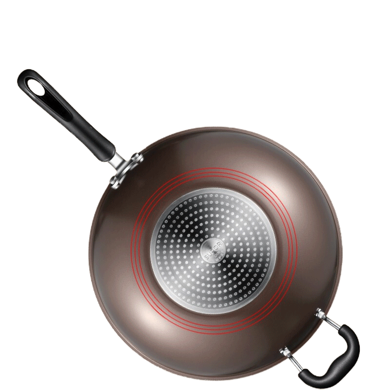 苏泊尔(SUPOR) 炒锅不粘锅无油烟锅 炫彩易洁炫彩炒菜锅烹饪炒菜锅具煎锅燃气煤气电磁炉通用 EC32SP01-J