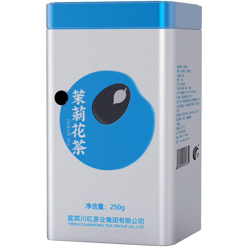 林湖茶叶  飘雪茉莉花茶浓香型花毛峰茶叶250g