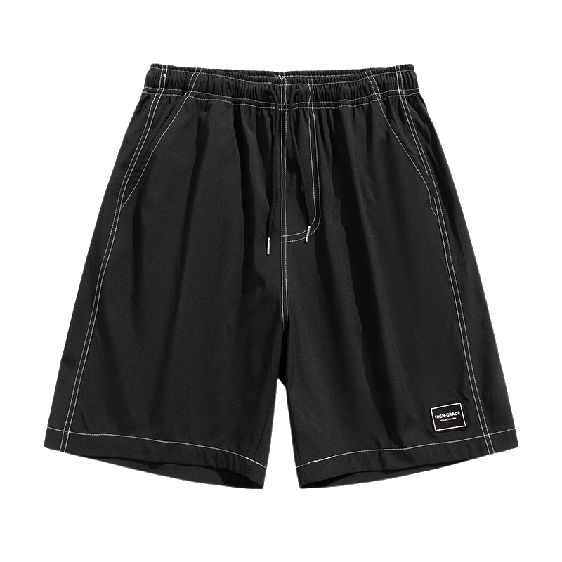 爺特(YETE)2024夏季男生新款休闲五分裤男生宽松男款运动裤