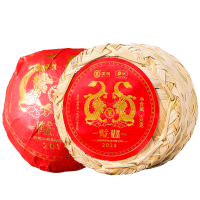 中茶普洱茶龙沱熟普紧压茶500g 沱茶 腾龙献瑞云南普洱茶叶中华老字号