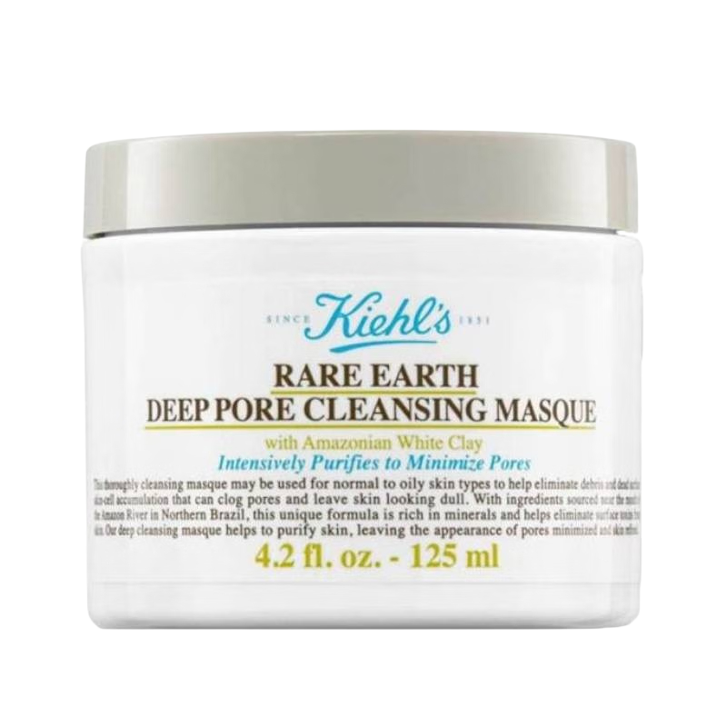 科颜氏(Kiehl''s)亚马逊白泥净肤面膜 125ml(含品牌拎袋)