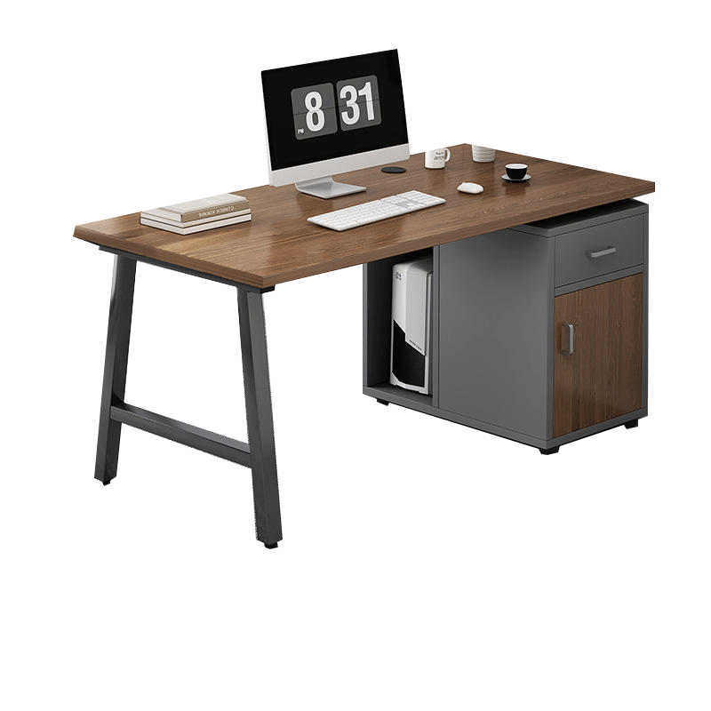 鑫欧驰 简约办公桌台式电脑桌办公室员工位职员桌老板桌书桌