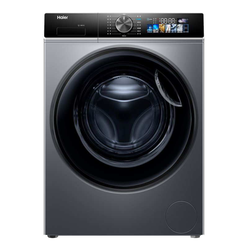 海尔(Haier)初色系列 精华洗2.0 10公斤 变频 滚筒洗衣机 嵌入式设计 洗烘一体机 智能投放 HBD12519