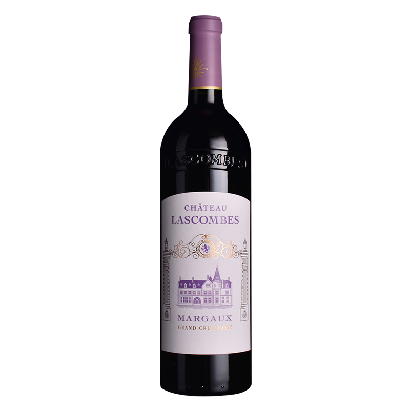 2019年力士金红酒城堡酒庄正牌法国红酒波尔多二级庄红葡萄酒Lascombes 750ml 单支装