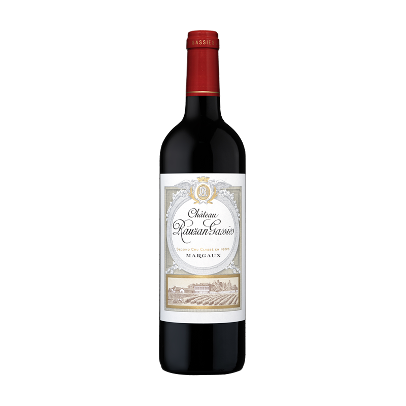 2019年露仙歌酒庄园红酒法国原瓶进口二级庄干红酒葡萄酒Rauzan-Gassies 750ml 单支装