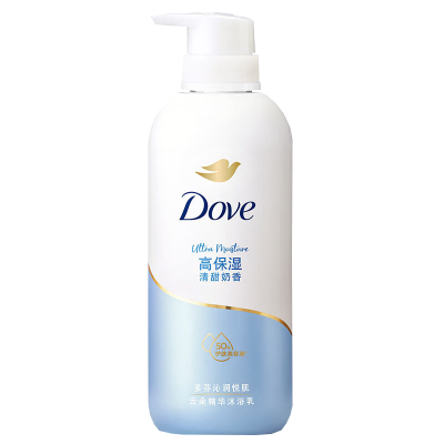 多芬(Dove)泡泡沐浴露 神经酰胺 沐浴乳 氨基酸沐浴液 保湿滋润 500ml 深层营润