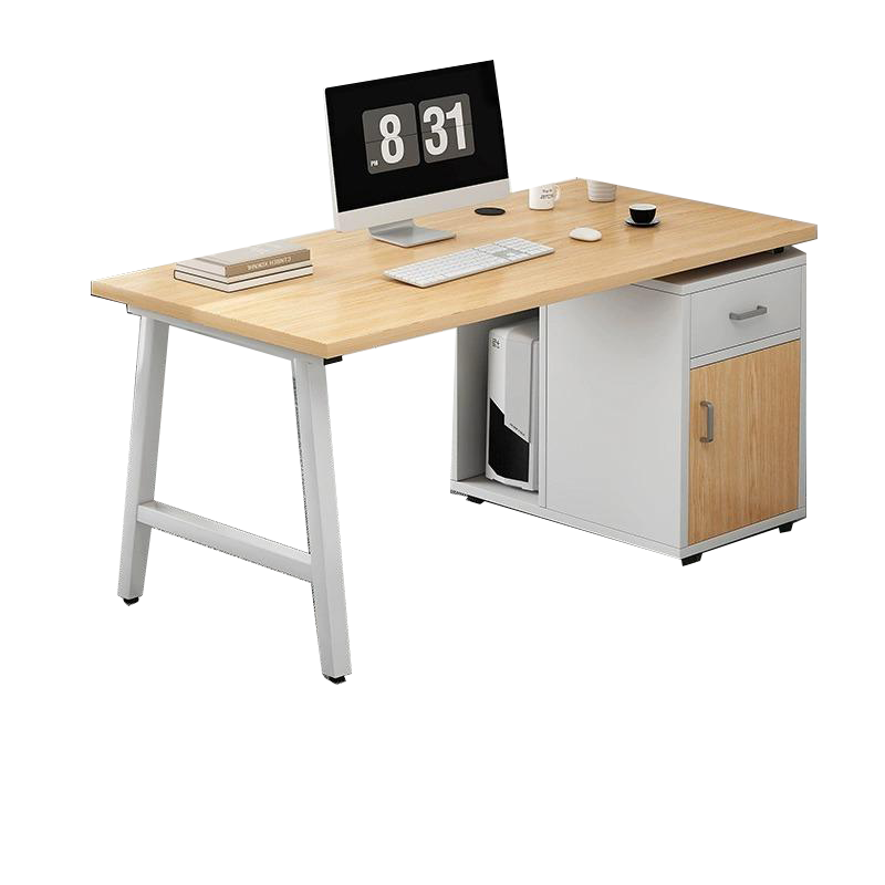 鑫欧驰 简约书桌台式电脑桌办公桌办公室员工工位职员桌老板桌