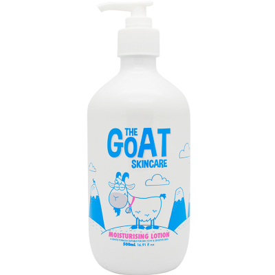 Goat Soap Lotion 山羊奶保湿润肤乳身体乳液 500ml 1瓶装 敏感肌孕妇婴幼儿童均可使用 澳洲进口