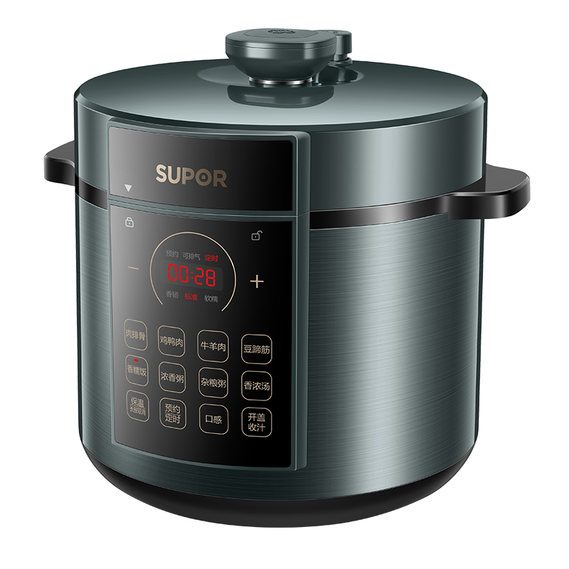 苏泊尔(SUPOR)电压力锅6L/升大容量家用 一锅双胆预约定时多功能6-8人底盘加热开盖收汁SY-60YC8063
