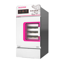 乐创 26盘微电脑发酵箱蒸笼醒发箱商用 面包馒头发酵柜不锈钢恒温发酵机