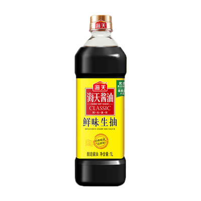 海天鲜味生抽1L酱油