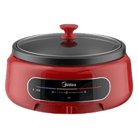 美的(Midea)多功能锅 MC-EHG2801电火锅电热煮锅家用多用途锅智能防干烧大容量多功能分体式电热锅