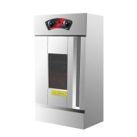 乐创 6盘发酵箱蒸笼醒发箱商用 面包馒头发酵柜不锈钢恒温发酵机