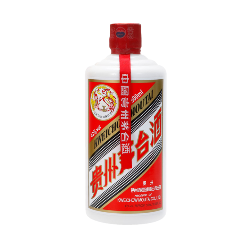 茅台 飞天茅台 43度酱香型 500ml 白酒 单瓶装