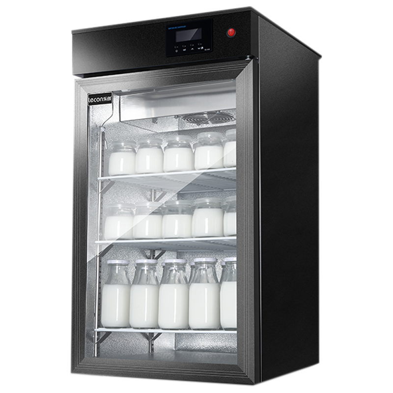 乐创(lecon)全自动商用酸奶机商用发酵机发酵箱现酿发酵柜酸奶吧酸奶机 LK-298SNJ液晶款(白色+冷藏)