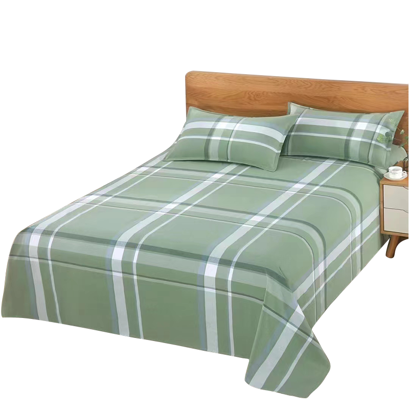 步宽 纯棉老粗布三件套 250*250cm/套