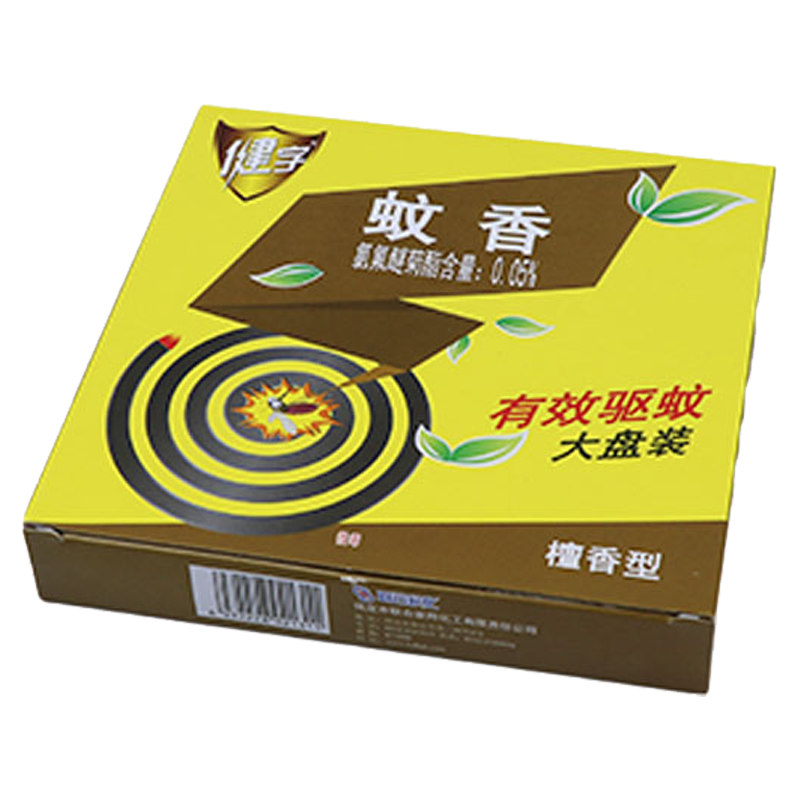 健字大盘蚊香(檀香型)5双盘 盒