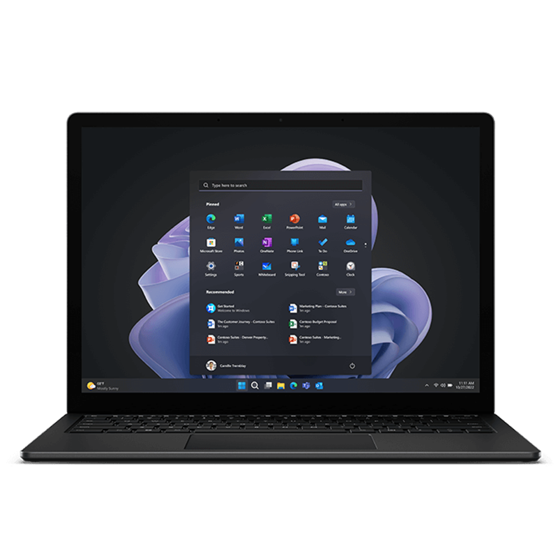 微软Surface Laptop6 15英寸2.2K高色域触控屏笔记本电脑 AI PC 典雅黑 Ultra7 16G 512G