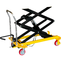 安庆 手推式可移动式脚踏手压升降平台/剪刀车 需定制