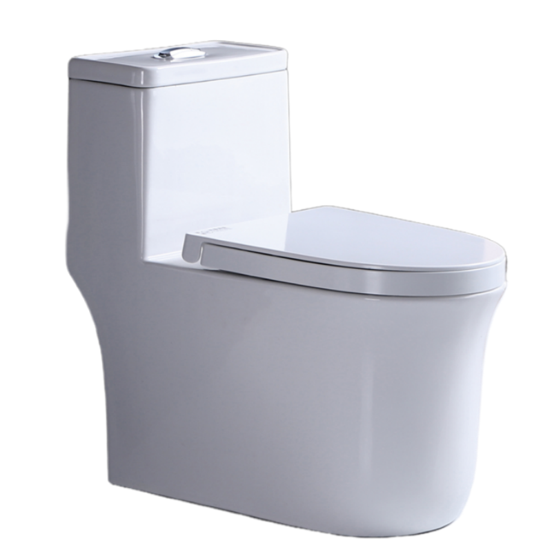 皇朝卫浴连体马桶抑菌防臭家用抽水陶瓷马桶大冲力喷射虹吸节水座便坐便器8116