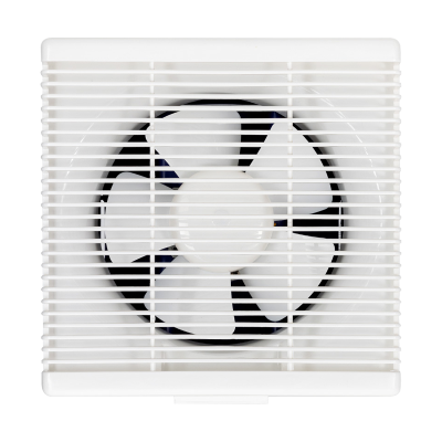 美的(Midea)换气扇卫生间厨房家用墙排风扇浴室抽风机强力低噪百叶窗式排气扇8寸带网罩[开方孔:246*246mm]