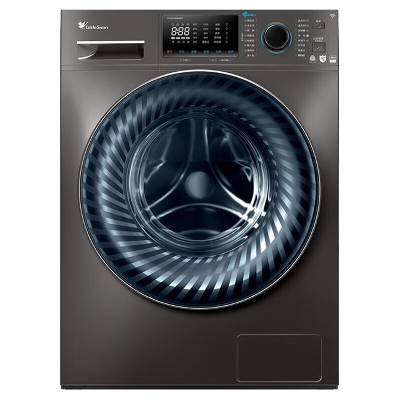 小天鹅(LittleSwan)水魔方滚筒洗衣机10公斤全自动家用变频 防缠绕 冷水洗护色护形TG100V868WMADY