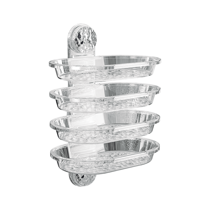 吸盘备菜置物架厨房壁挂式蔬菜备餐收纳架家用多层果蔬配菜盘挂架