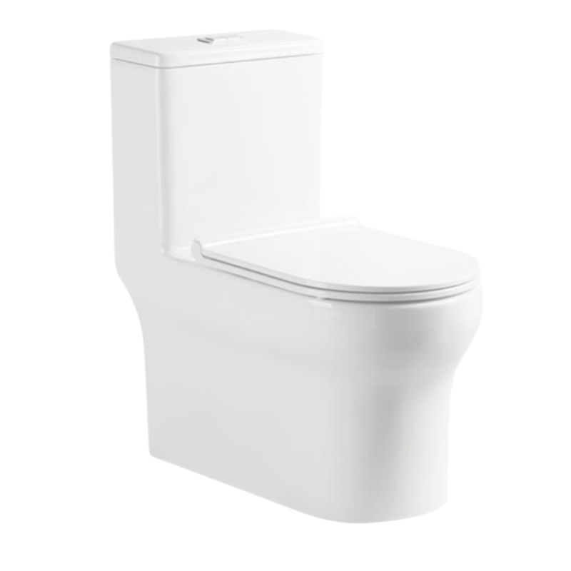 皇朝卫浴连体马桶抑菌防臭家用抽水陶瓷马桶大冲力喷射虹吸节水坐便8034