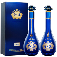 洋河蓝色经典梦之蓝M6+ 40.8度550mL*2瓶 洋河官方旗舰店 浓香型白酒